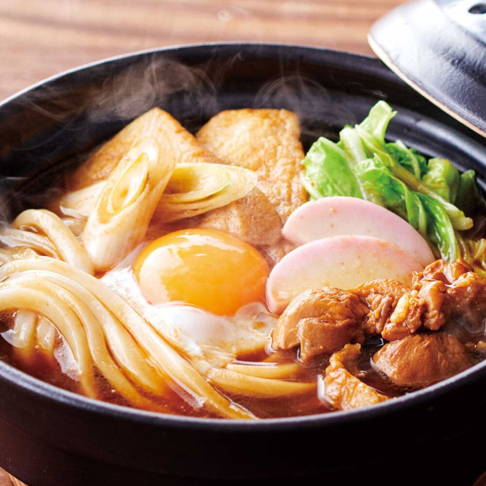 野菜ぶいよんの味噌煮込みうどん