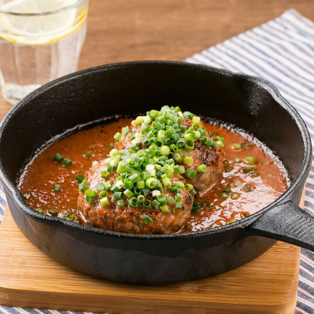 おうちで食べよう！広島メシ【ホルモンバーグ】アレンジレシピ