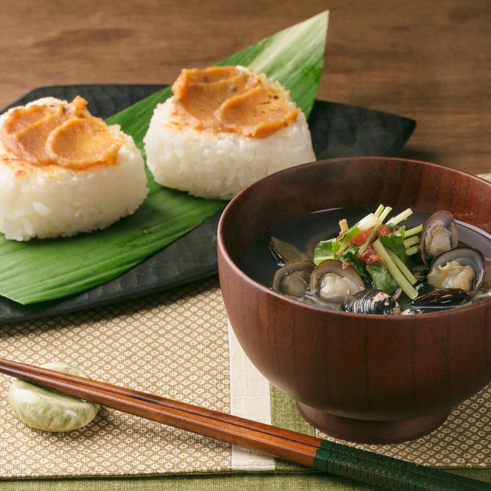 おうちで食べよう！島根メシ【しじみ汁と焼きめし(焼きおにぎり)】アレンジレシピ