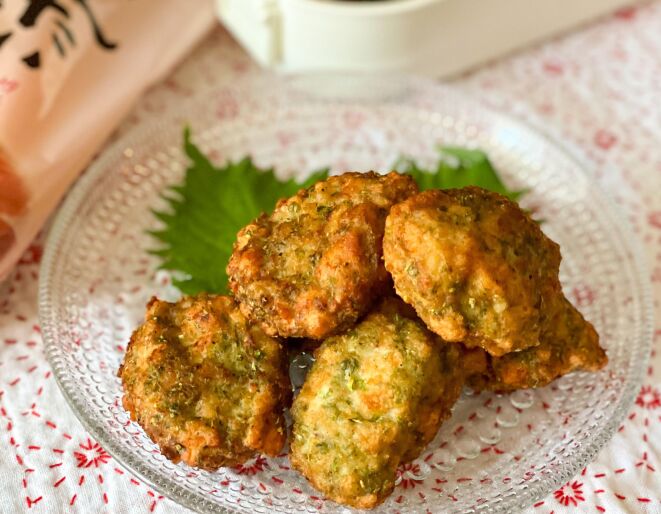 お弁当の1品に！めんマヨのふわふわはんぺんナゲット